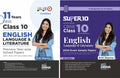 Combo (Set Of 2 Books) 11 Previous Year Solved Papers & Super 10 2024 Exam Sample Papers For Cbse Class 10 English Language & Li