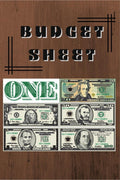 Budget Sheet : Journal