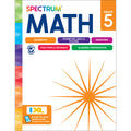 Spectrum 5th Grade Math Workbooks, Mathematics Activity Book for Kids Ages 1011, Geometry, Fractions, Decimals, Algebra Prep, a