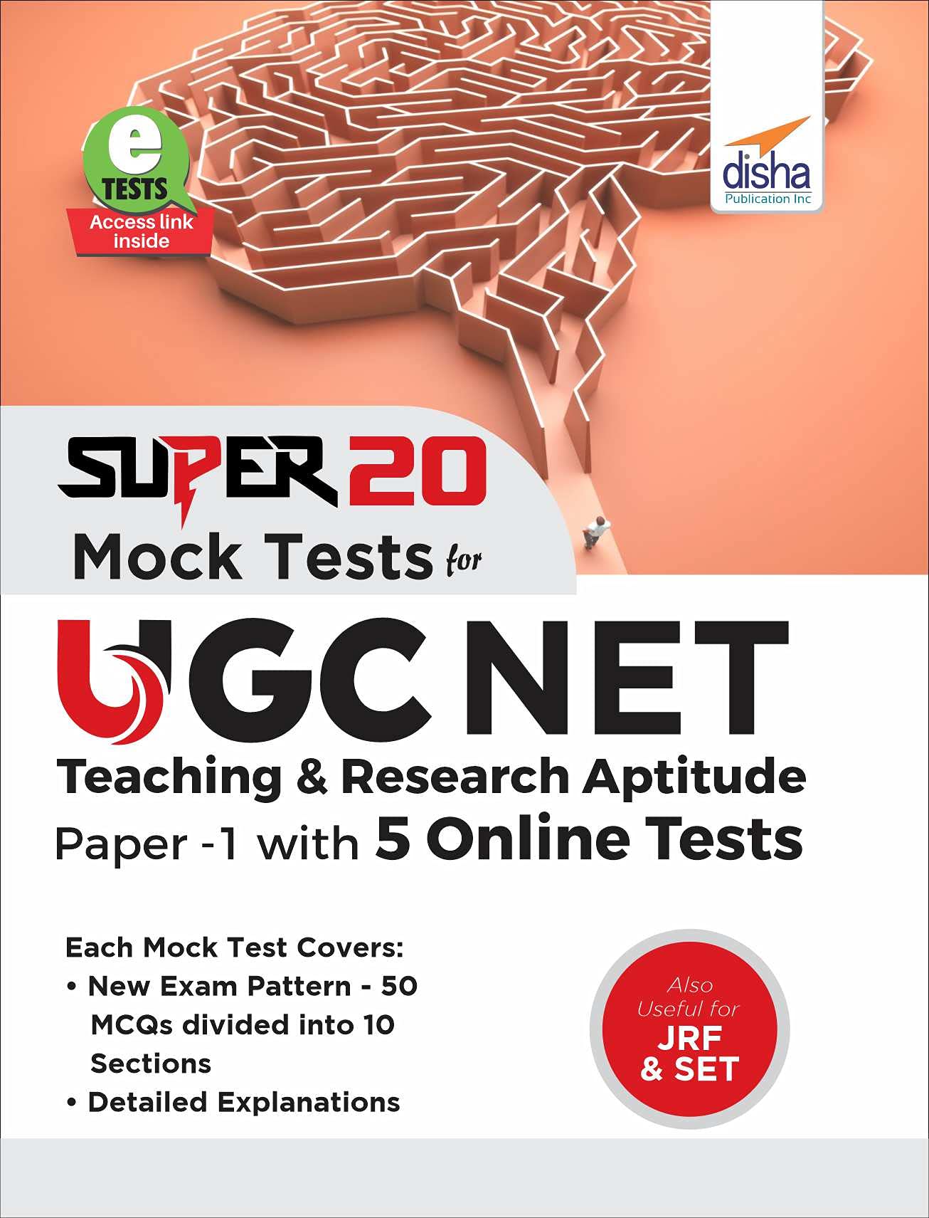 Super 20 Ugc Net Teaching & Research Aptitude Paper 1 Mock Tests With 5 Online Tests