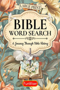 Bible Word Search Large Print : A Journey Through Bible History
