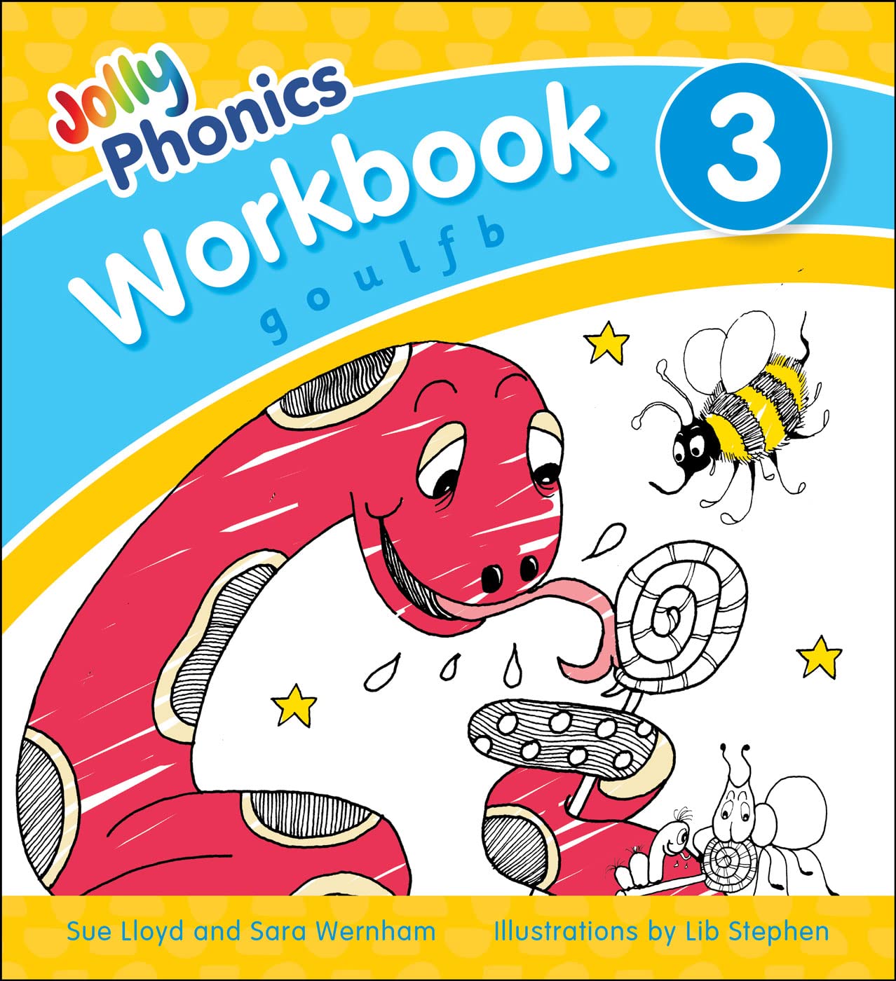 Jolly Phonics Workbook 3: in Precursive Letters (British English edition) (Jolly Phonics Workbooks, set of 17)