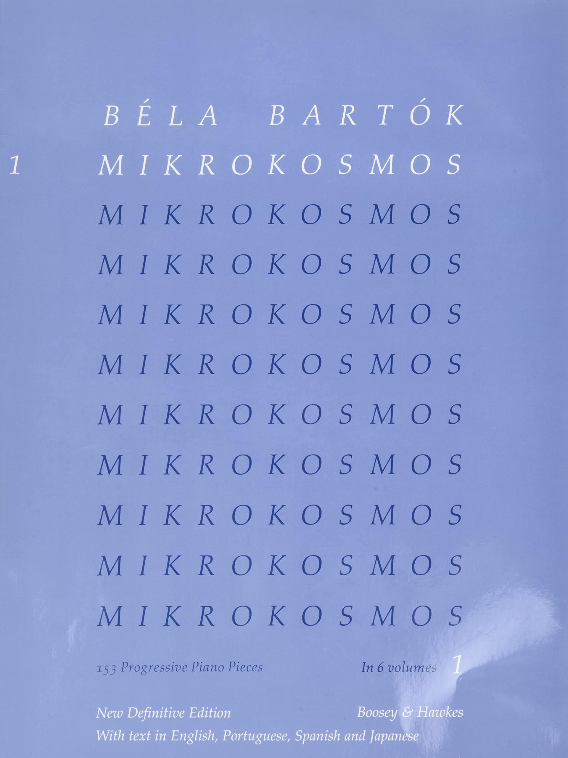 Bela Bartok  Mikrokosmos Volume 1 (Blue): 153 Progressive Piano Pieces