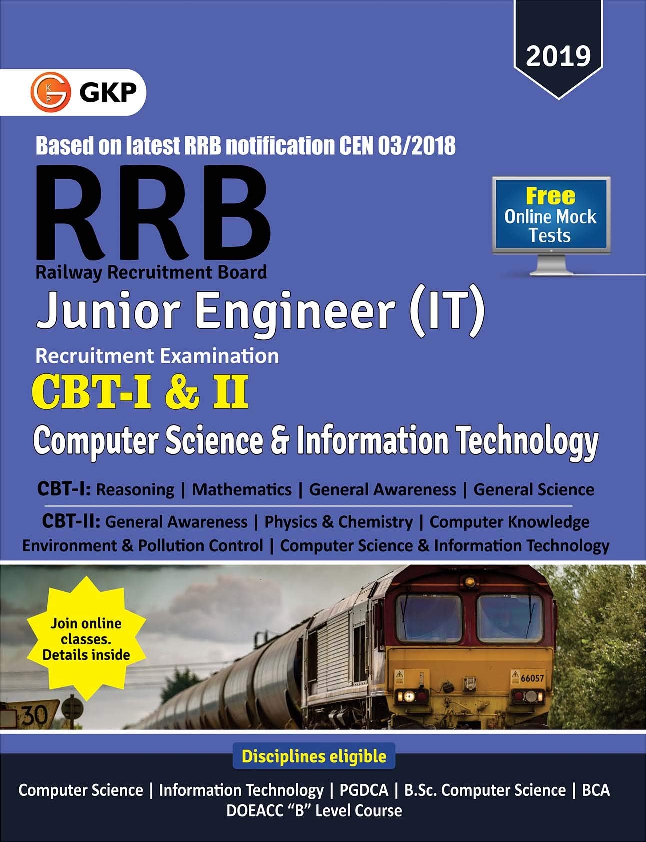 Rrb (Railway Recruitment Board) 2019  Junior Engineer Cbt I & Ii  Computer Science & Information Technology