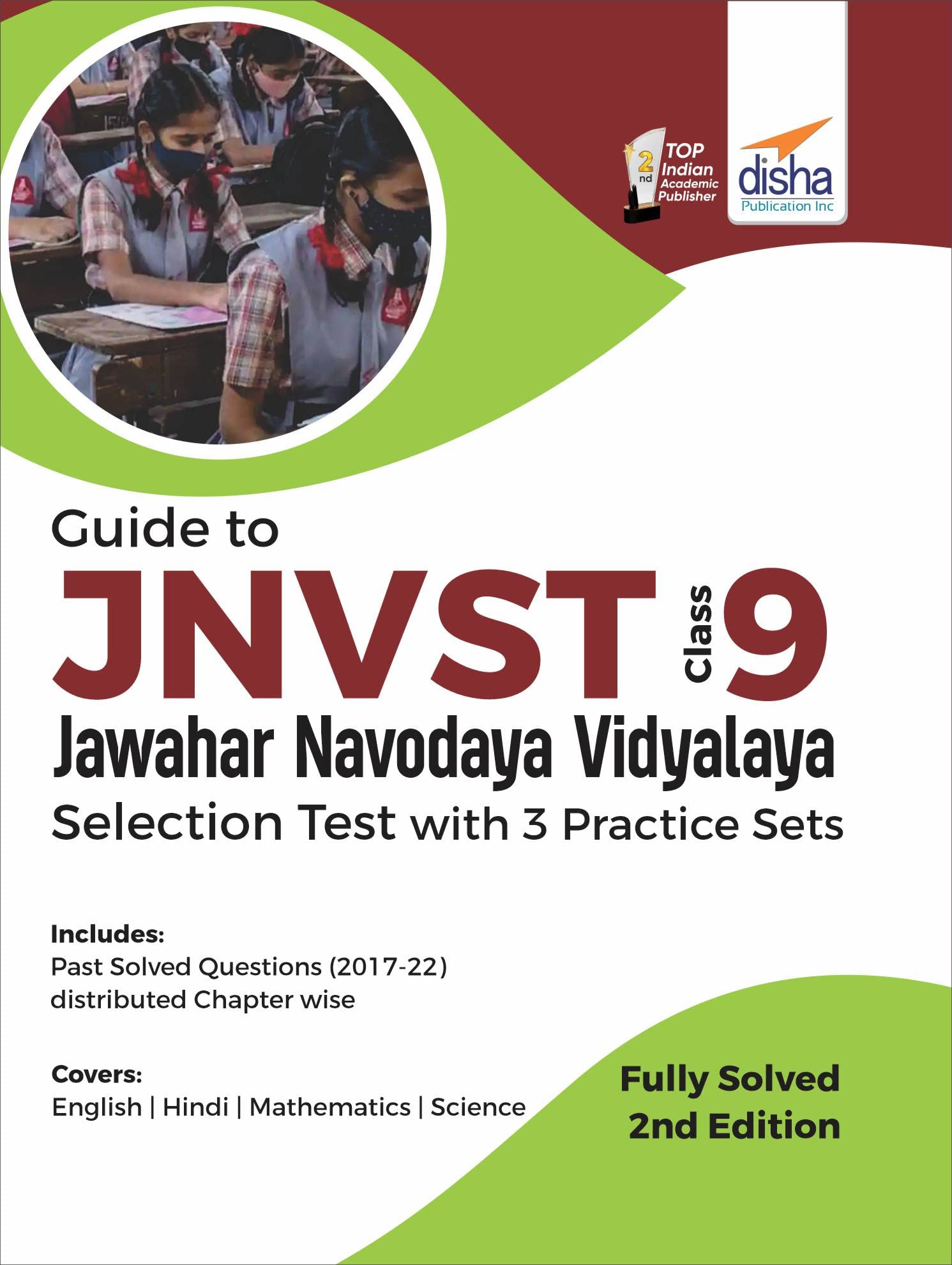 Guide To Jnvst Class 9 Jawahar Navodaya Vidyalaya Selection Test With 3 Practice Sets  2Nd Edition