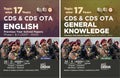 Combo (Set Of 2 Books) 17 TopicWise Cds Ota English & General Knowledge Previous Year Solved Papers (2007  2023) Phase I & Ii 