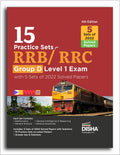 Disha 15 Practice Sets For Rrb Group D Level 1 Exam With 5 Sets Of 2022 Solved Papers 4Th Edition | Railway Recruitment Board
