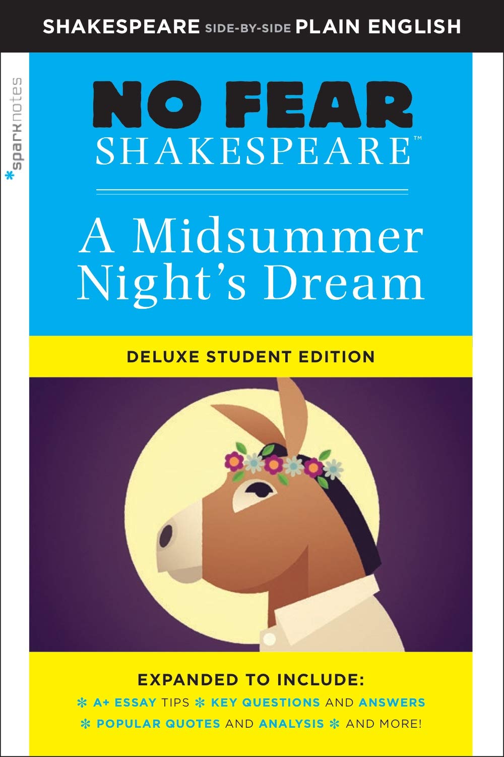 Midsummer Nights Dream: No Fear Shakespeare Deluxe Student Edition (Volume 29)