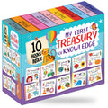 My First Treasury of Knowledge: Library BoxSet of 10 Beautifully Picture & Activity Board Books for Preschool & Nursery  Childr