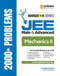 Arihant Navigator Series JEE Main & Advanced 2027  Mechanics II | 2000+ Problems | Centre of Mass, Rotational Dynamics, Gravita
