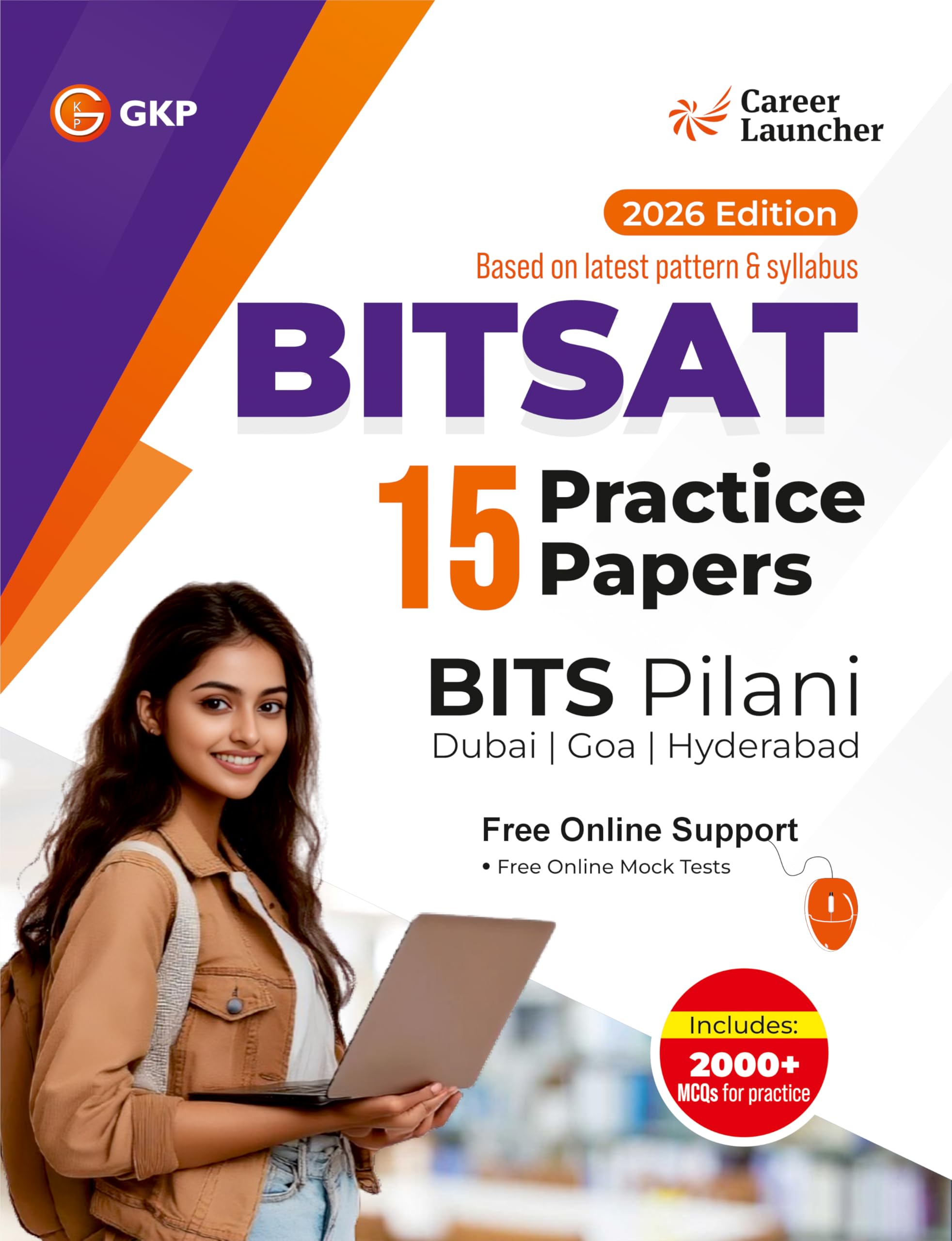 GKP BITSAT 2026 : 15 Practice Papers