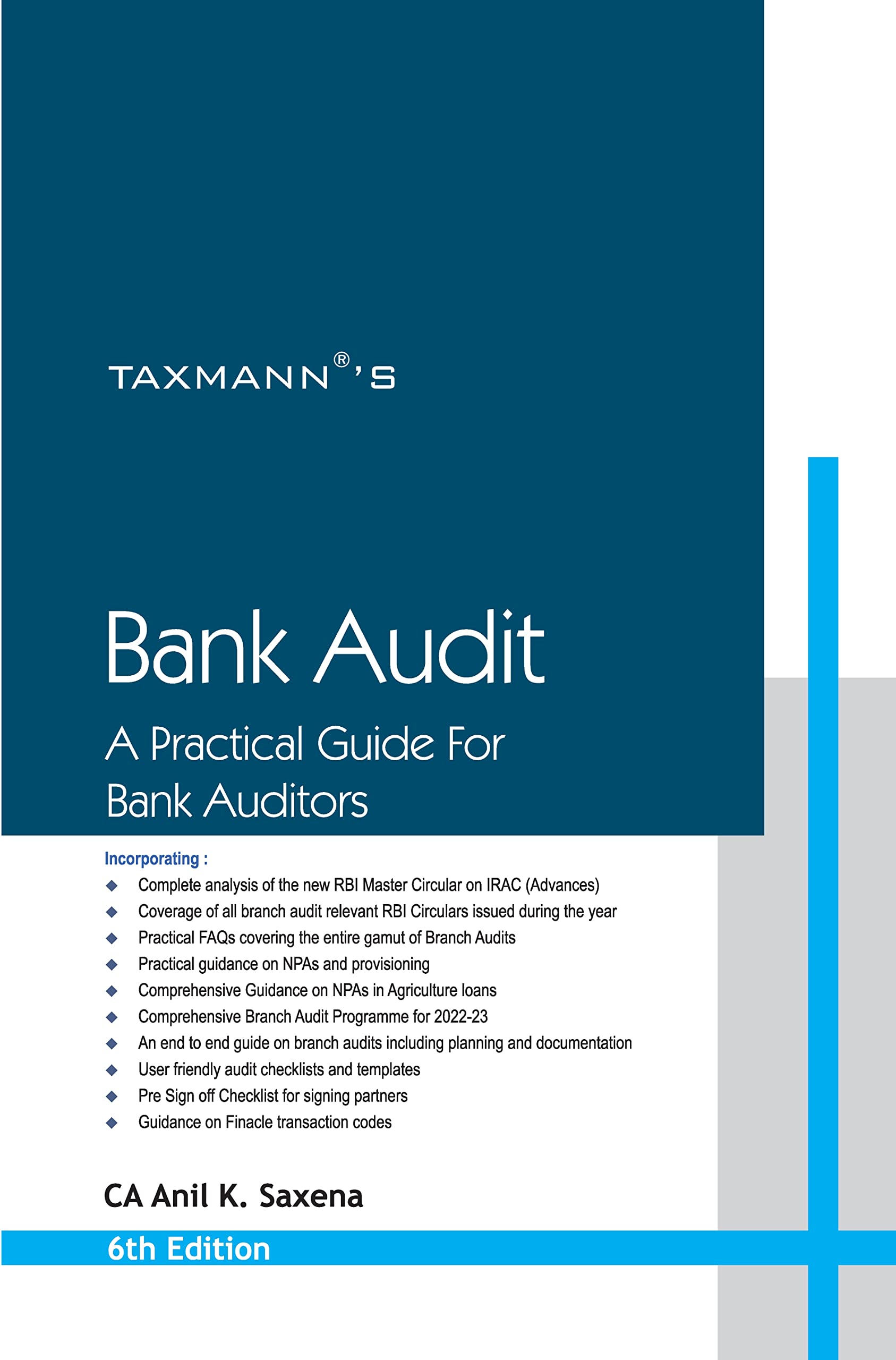 Taxmanns Bank Audit | A Practical Guide for Bank Auditors  Solutionoriented, practical & sequential guide for bank auditors 