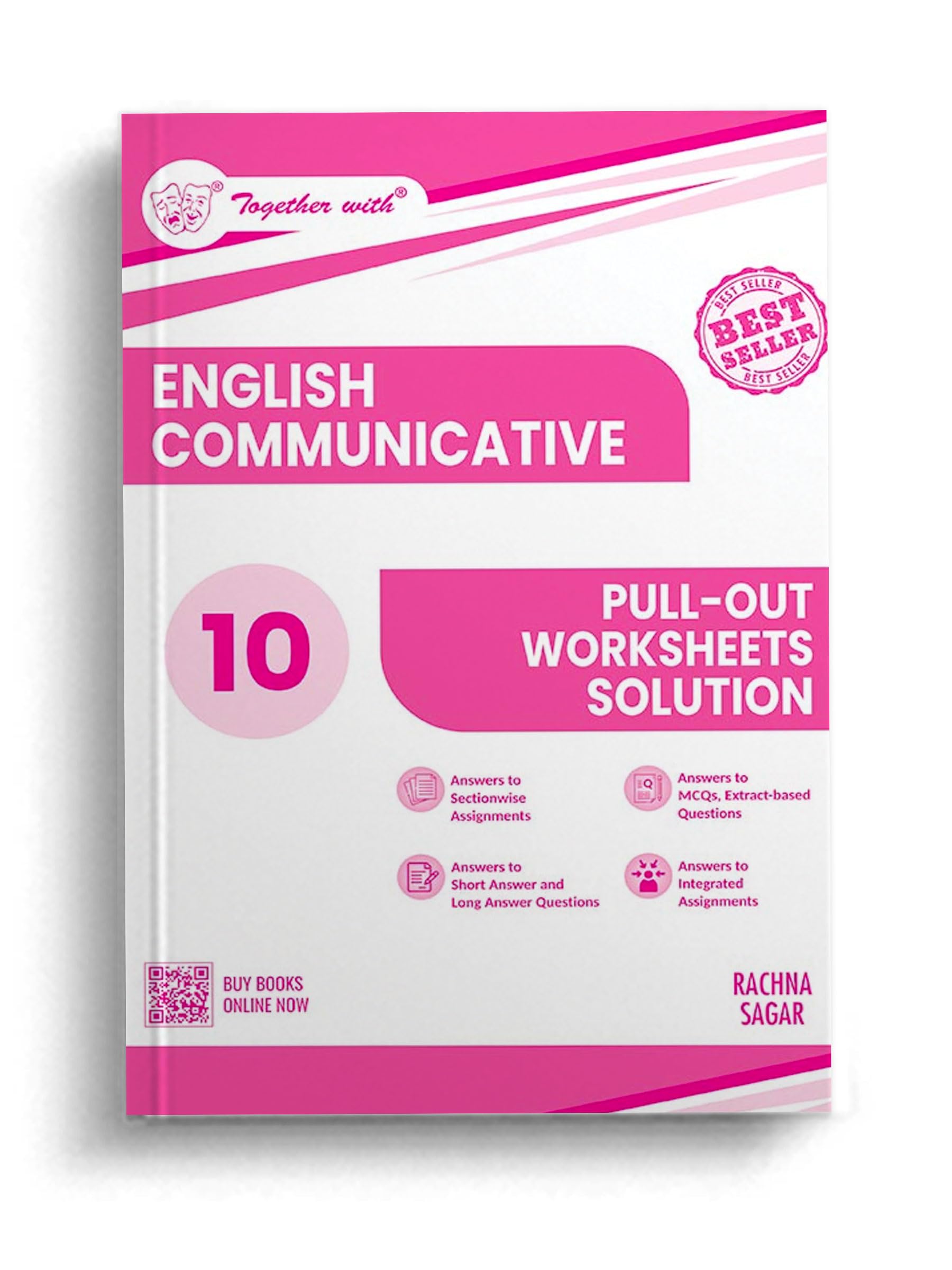 Together with CBSE Question Bank Class 10 English Communicative POW (Pull out Worksheets) Solution for 202526 Exam (Chapterwise