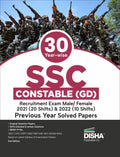 30 YearWise Ssc Constable (Gd) Recruitment Exam 2021 (20 Shifts) & 2022 (10 Shifts) Previous Year Solved Papers 2Nd English Edi