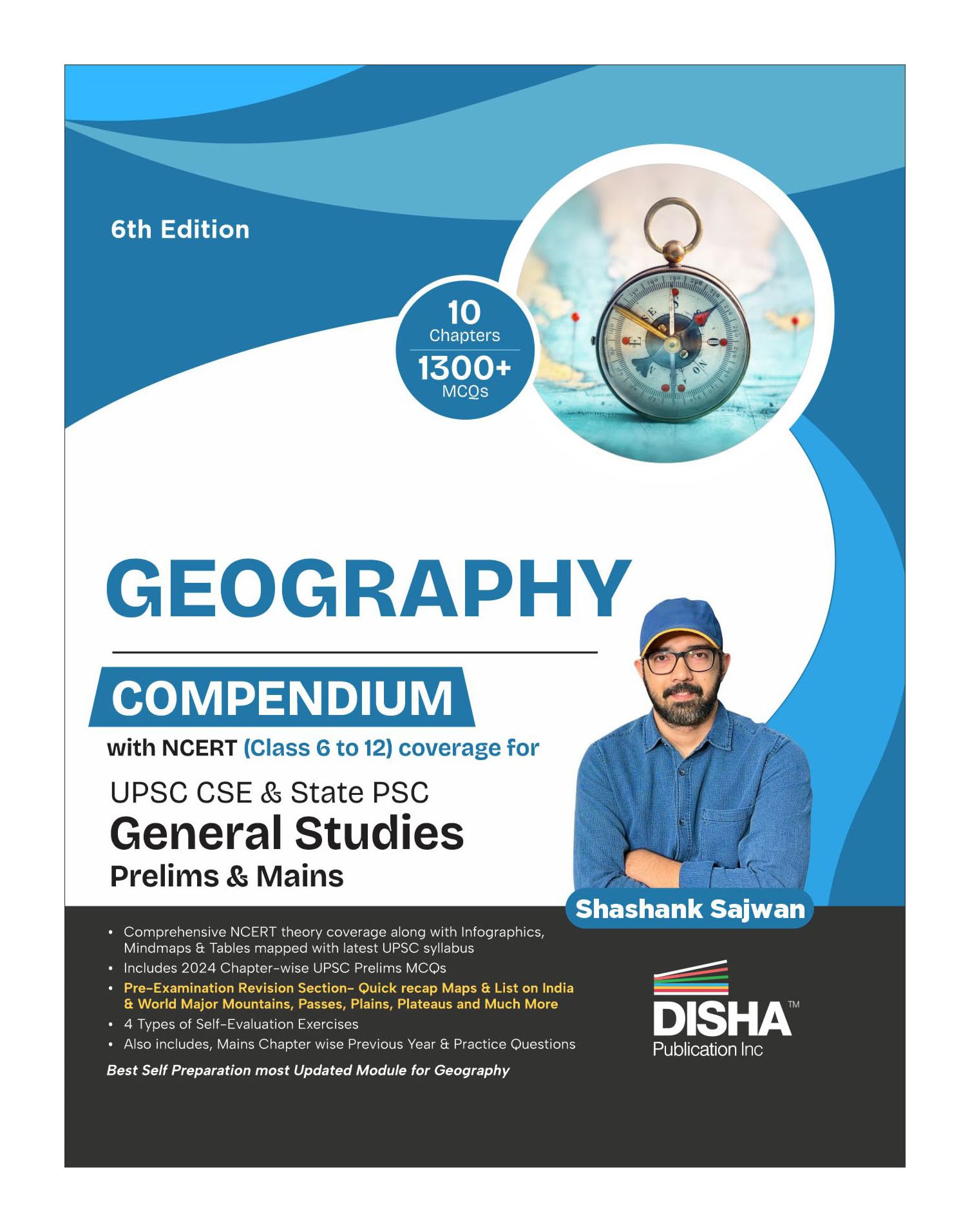 Disha Geography Compendium With Ncert (Class 6 To 12) Coverage For Upsc Ias & State Psc General Studies Prelims & Mains Exams 1T