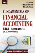 Fundamentals Of Financial Accounting Semester I Of Bba (Mdu)