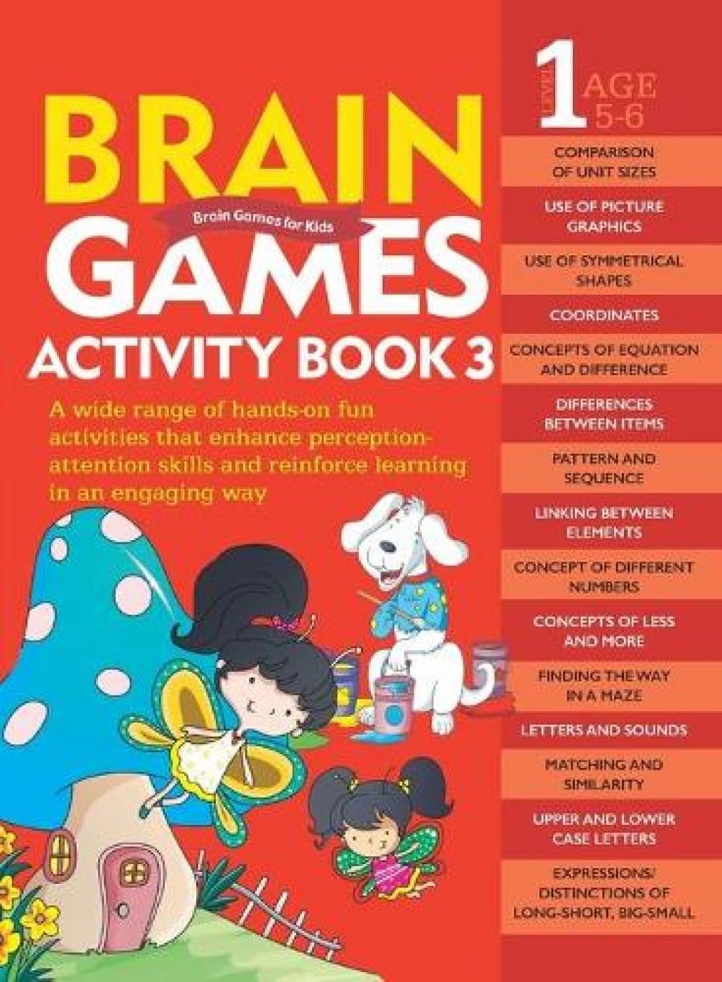 Activity Book : Brain Games for Kids : Brain Games Activity Book Level 1 : Book3