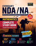 Examcart Conquer NDA/NA Mathematics Study Guide Book 2026 | NCERT Based Complete Theory, 2150+ PYQs with Tricks & Examples, Mock