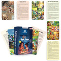 Bedtime Fables and Moral Tales Flashcards for Kids, 51 Colourful & Short Stories Flashcards for 36 Years Old, Montessori Educat