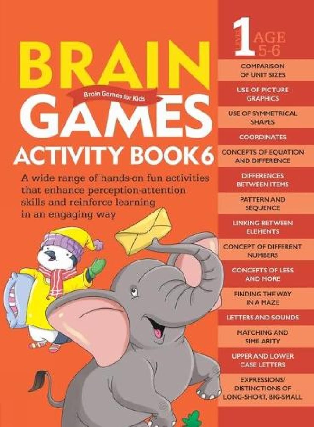 Brain Games for Kids : Brain Games Activity Book Level 1 : Book6