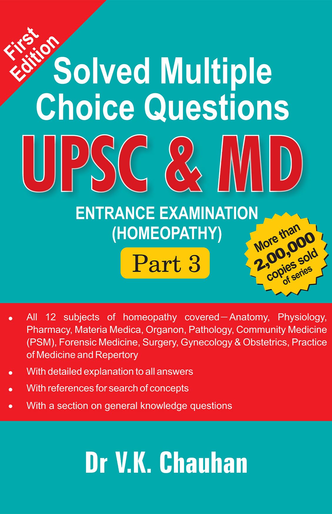 Solved Multiple Choice Question UPSC & MD Entrance Examination in Homeopathy  Part 3