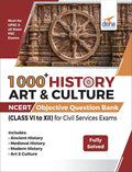 1000+ History Art & Culture Ncert Objective Question Bank (Class Vi To Xii) For Civil Services Exams