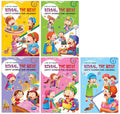 Navneet Classic Readers For Children 7 Storybooks Treasure Island, Robinson Crusoe, Oliver Twist, GulliverS Travels, Tales F
