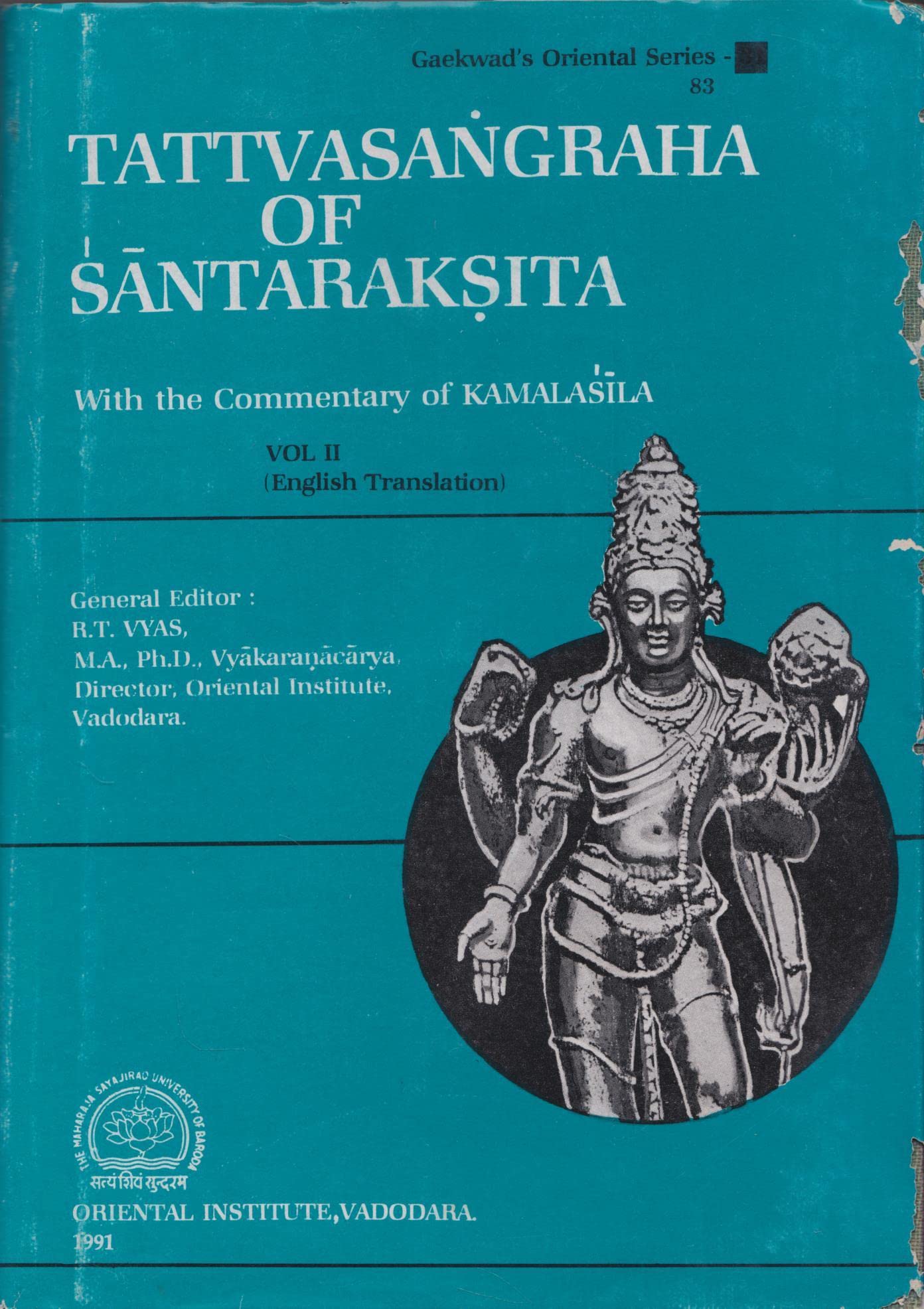 Tattvasangraha Of Santaraksita Vol Ii
