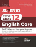 Super 10 Cbse Class 12 English Core 2023 Exam Sample Papers With 202122 Previous Year Solved Papers, Cbse Sample Paper & 2020 T