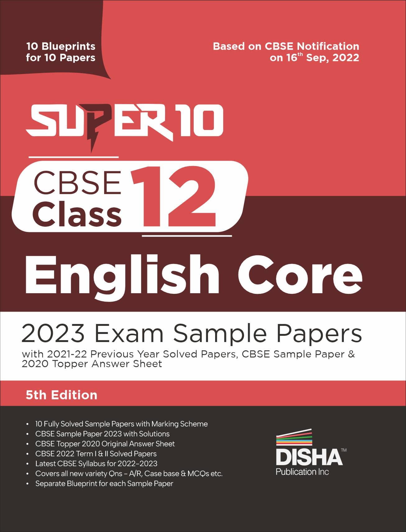 Super 10 Cbse Class 12 English Core 2023 Exam Sample Papers With 202122 Previous Year Solved Papers, Cbse Sample Paper & 2020 T