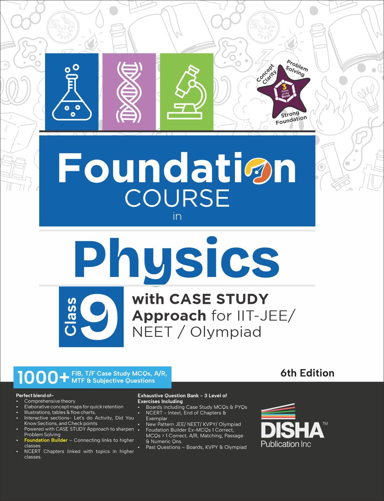 Foundation Course In Physics Class 9 With Case Study Approach For Iit Jee/ Neet/ Olympiad  6Th Edition