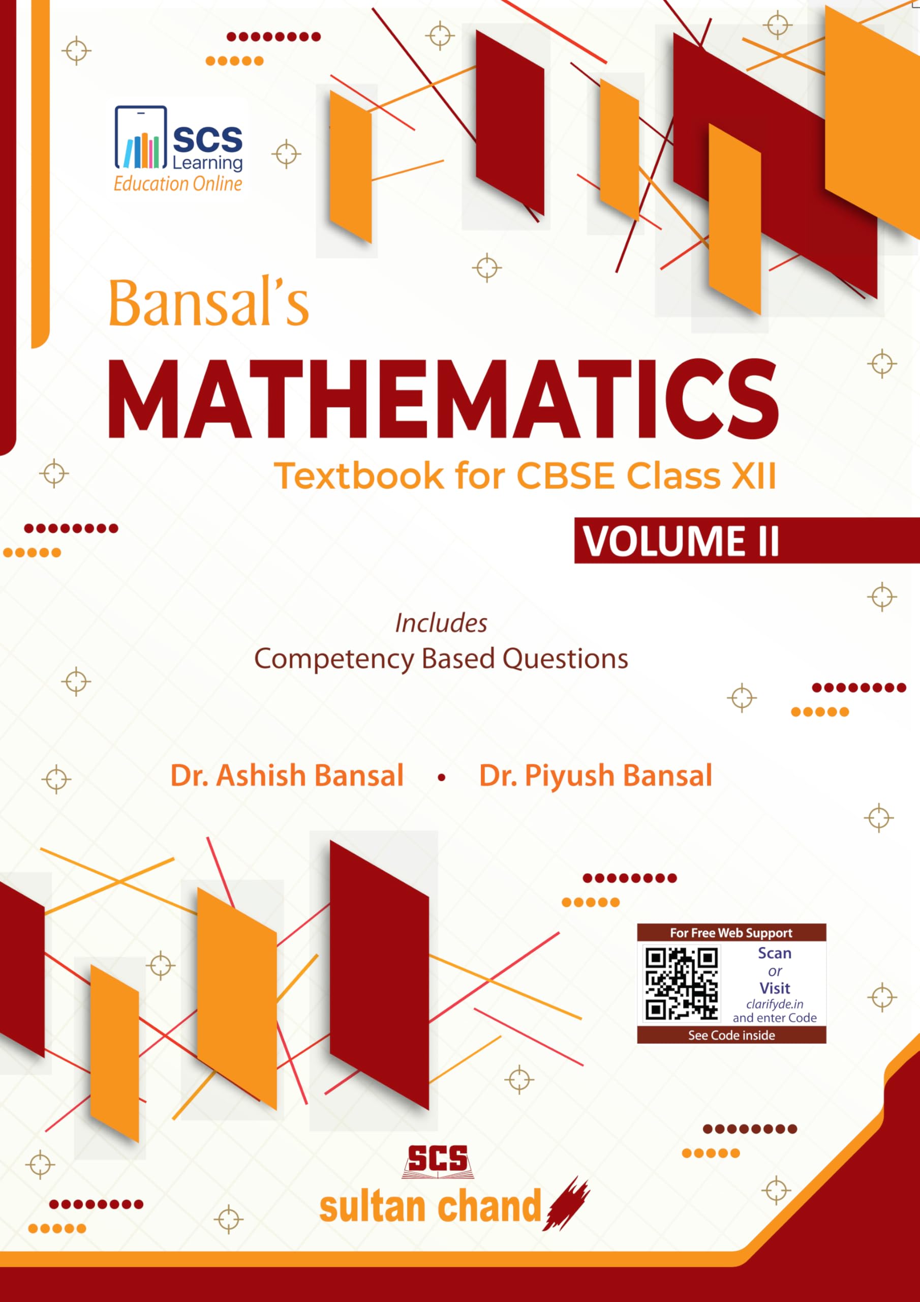 Bansals Mathematics: Textbook for CBSE Class 12 (Vol. II) (202627 Session)