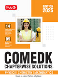 MTG COMEDK Chapterwise Previous 14 Years Questions Papers (PYQ Book) Physics, Chemistry & Mathematics For 2025 Exam | 5 Model Te
