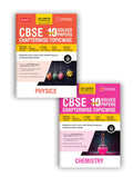 Mtg Cbse 10 Years (20252016) Chapterwise Topicwise Solved Papers Class 12 Physics & Chemistry (Set Of 2 Books)  Cbse Champion 