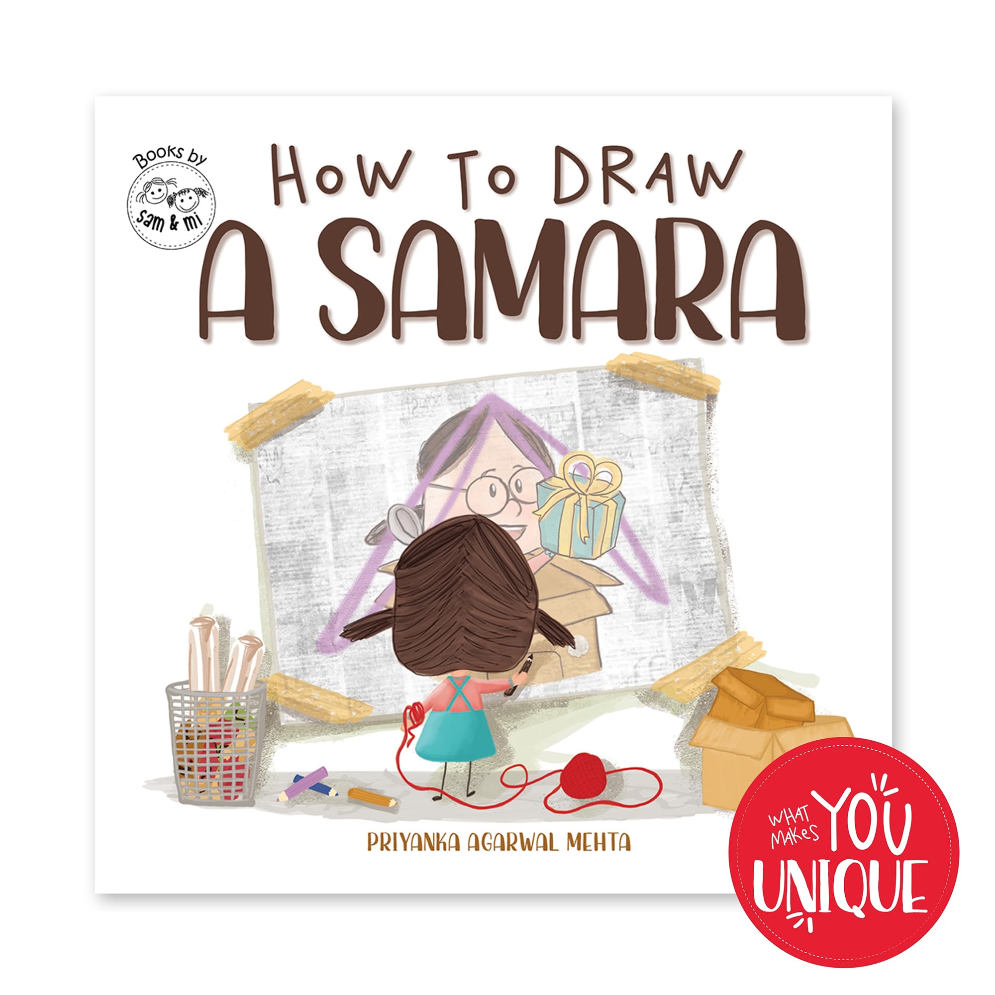 How to Draw a Samara by SAM & MI | Story Book for Kids on Building Confidence & SelfEsteem | Illustrated Learning Book for Ages