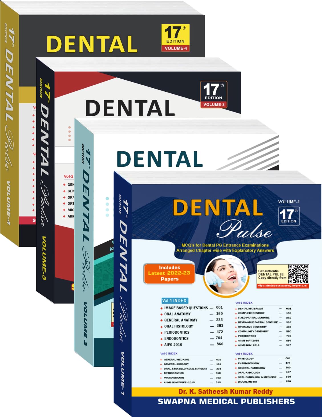 Dental Pulse 17Th/2024 (4 Vols)