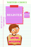 REGISTER : WRITING NOTEBOOK