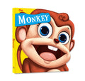 Board Book : Monkey ( Animals and Birds )  Cutout Board Books