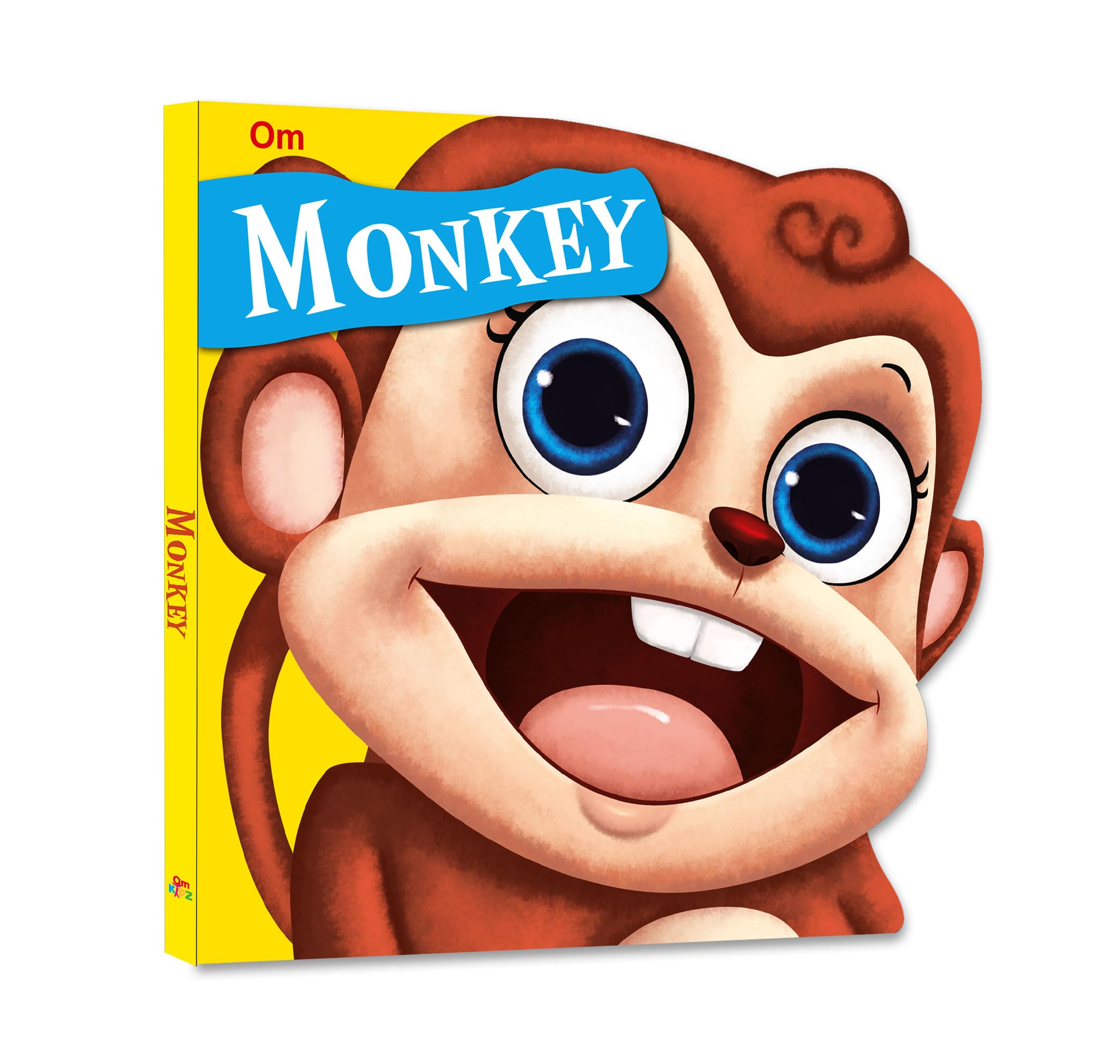 Board Book : Monkey ( Animals and Birds )  Cutout Board Books