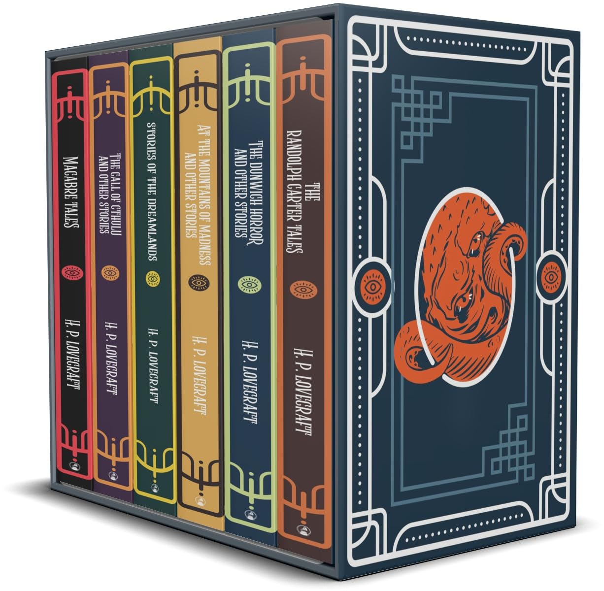 The H.P. Lovecraft 6 Book Hardback Collection Set (Macrabre Tales, Stories of the Dreamlands, The Randolph Carter Tales,The Call