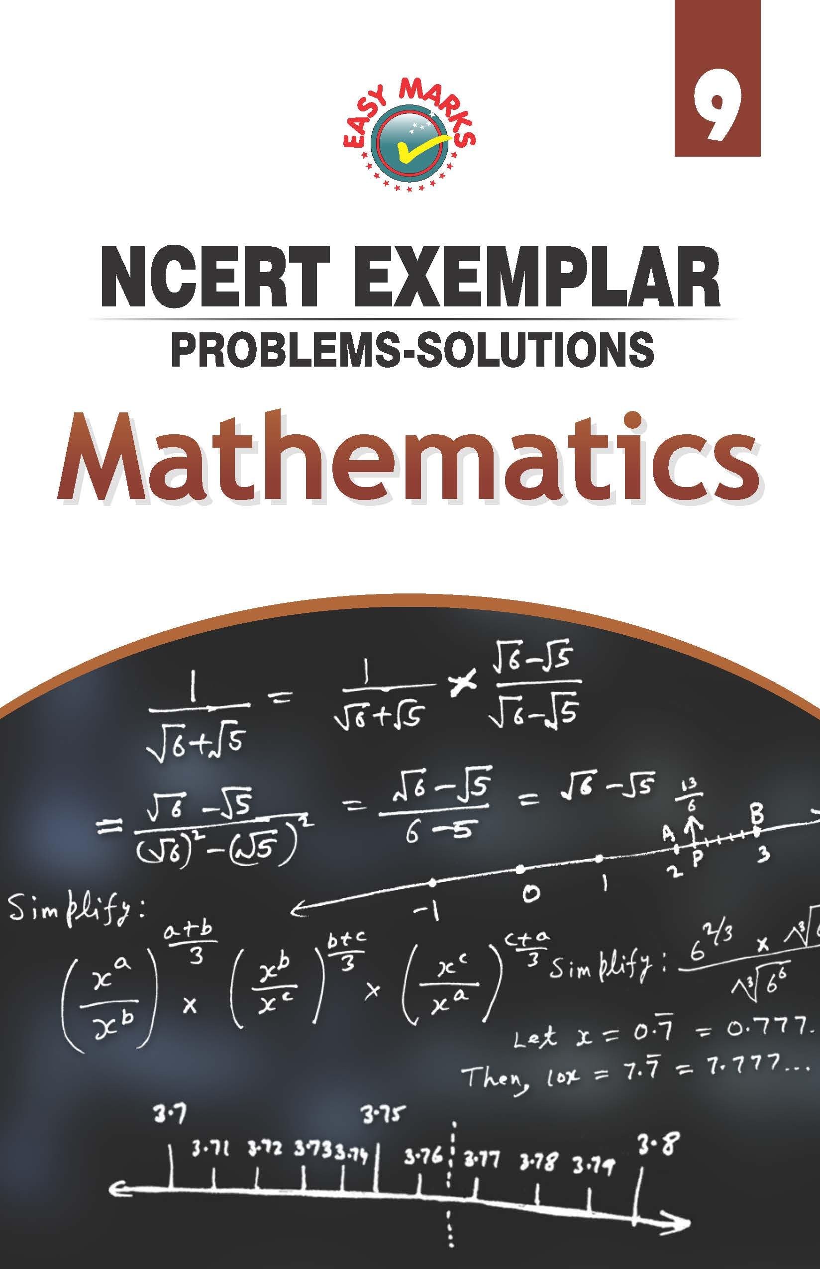 EASY Marks NCERT Exemplar ProblemsSolutions Mathematics Class 9 (202223)