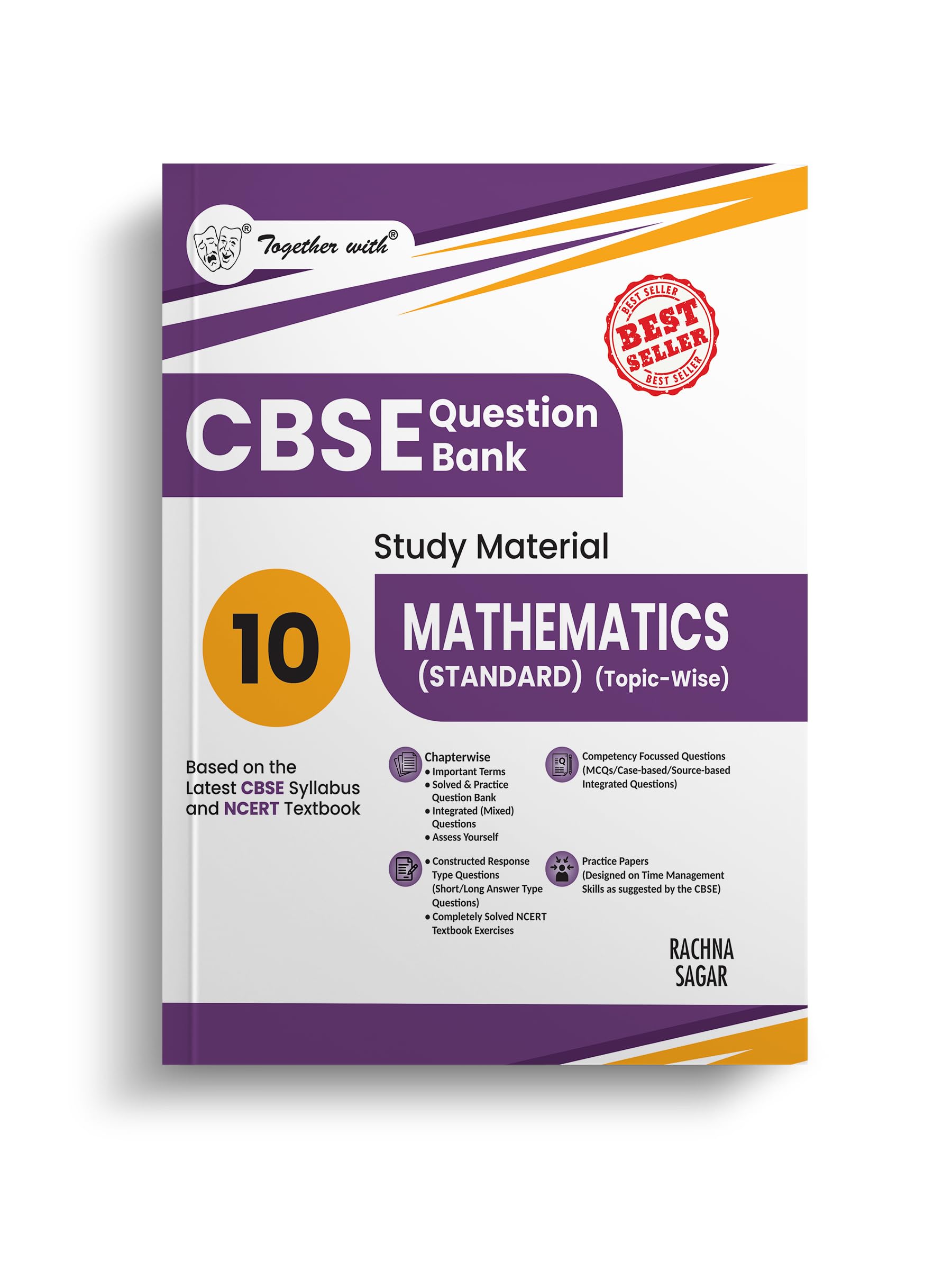Together With Cbse Question Bank Class 10 Mathematics Standard For 202526 Exam (Chapterwise & Topicwise)
