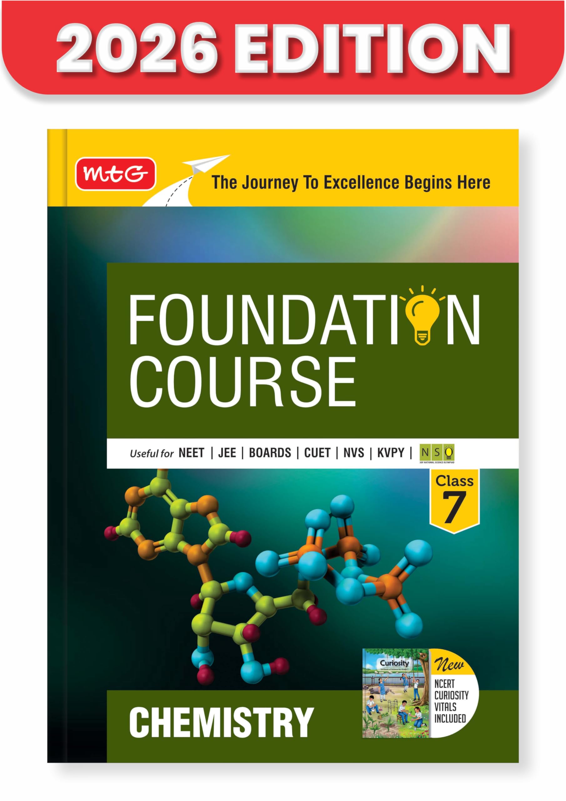 MTG Foundation Course Class 7 Chemistry For NEET, IITJEE, CUET & Boards Exams (Edition 20262027)