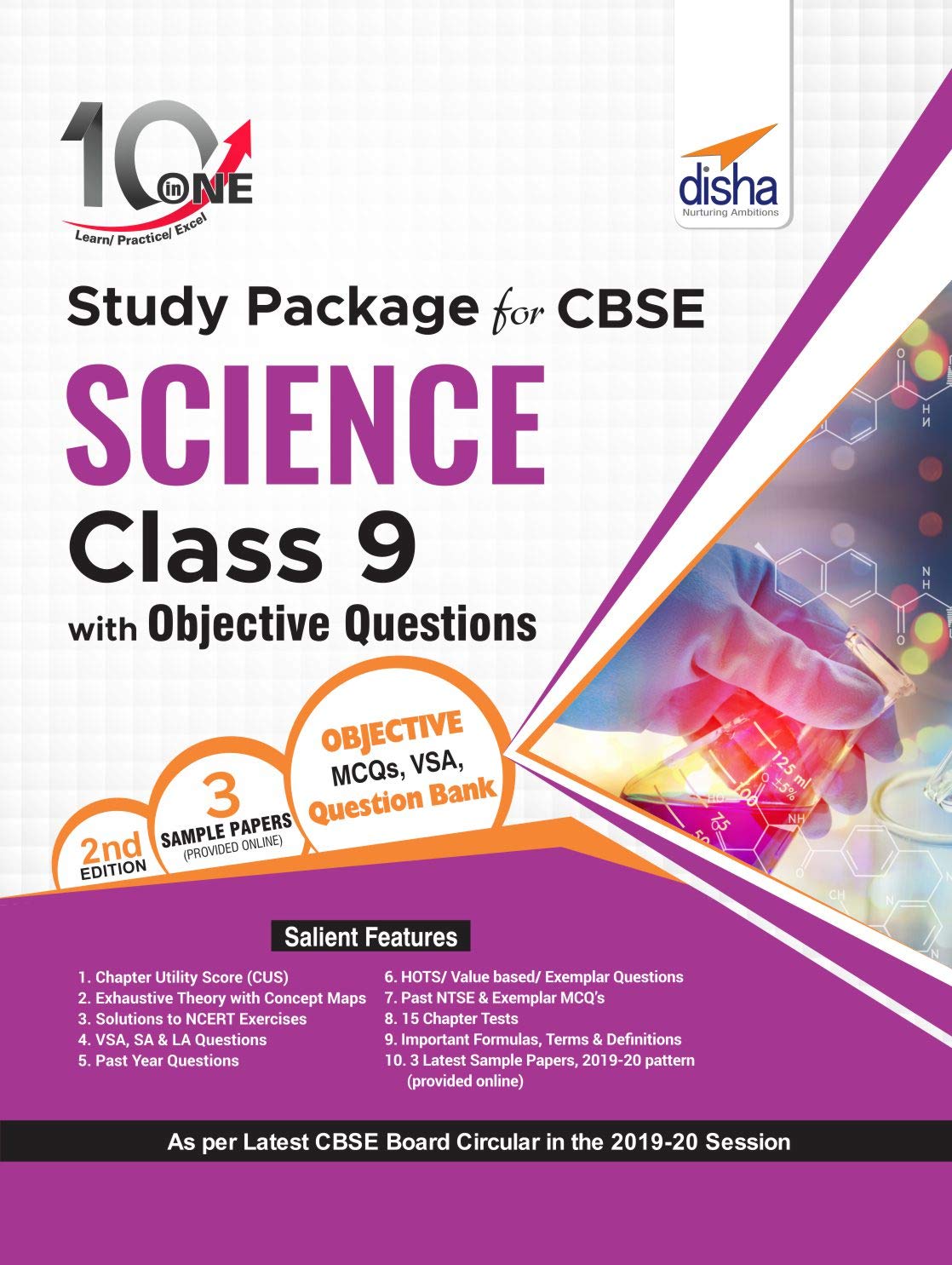 10 In One Study Package For Cbse Science Class 9 With Objective Questions 2Nd Edition