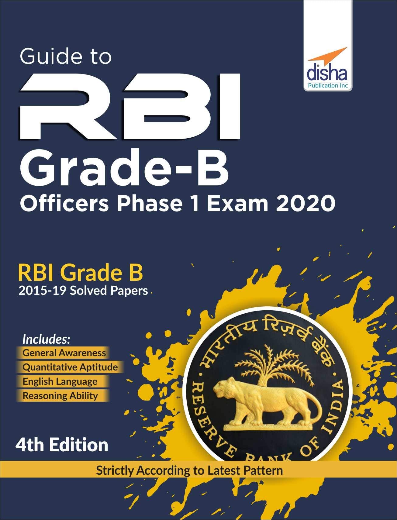 Guide To Rbi Grade B Officers Phase I Exam 2020