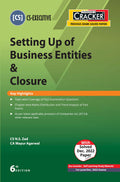 Taxmanns CRACKER for Setting Up of Business Entities & Closure (Paper 3 | SUBEC)  Covering past exam questions (topicwise) &