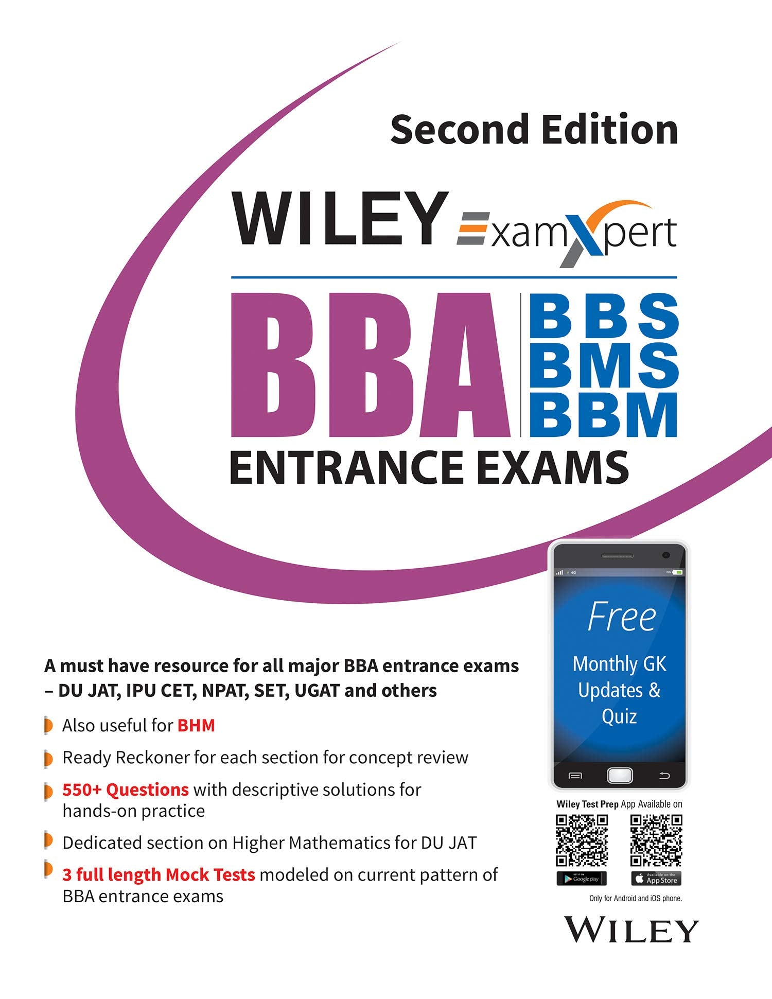 Wileys ExamXpert BBA Entrance Exams, 2ed