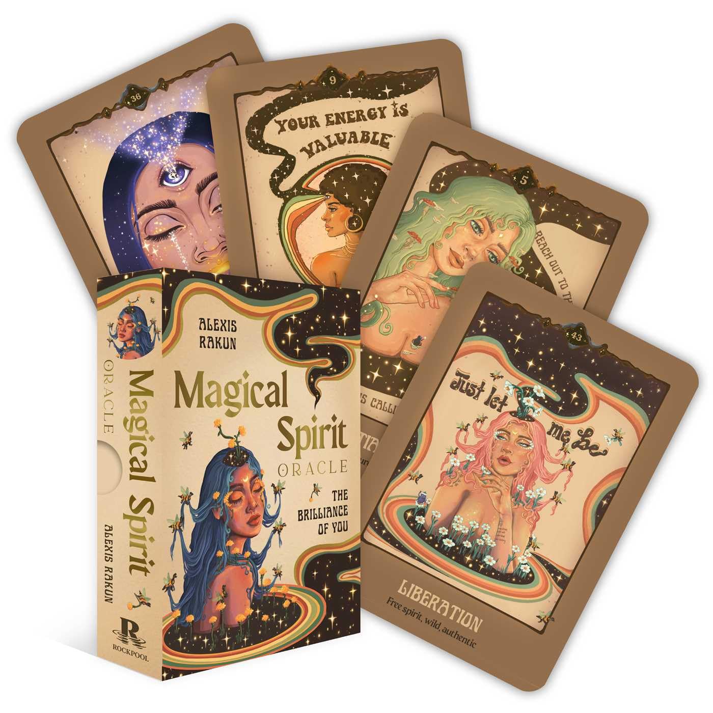 Magical Spirit Oracle: The Brilliance of You (44 Gilded Cards and 112Page FullColor Guidebook)