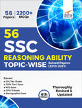 56 Ssc Reasoning Ability TopicWise Solved Papers (2010  2021)  Cgl, Chsl, Mts, Cpo 4Th Edition