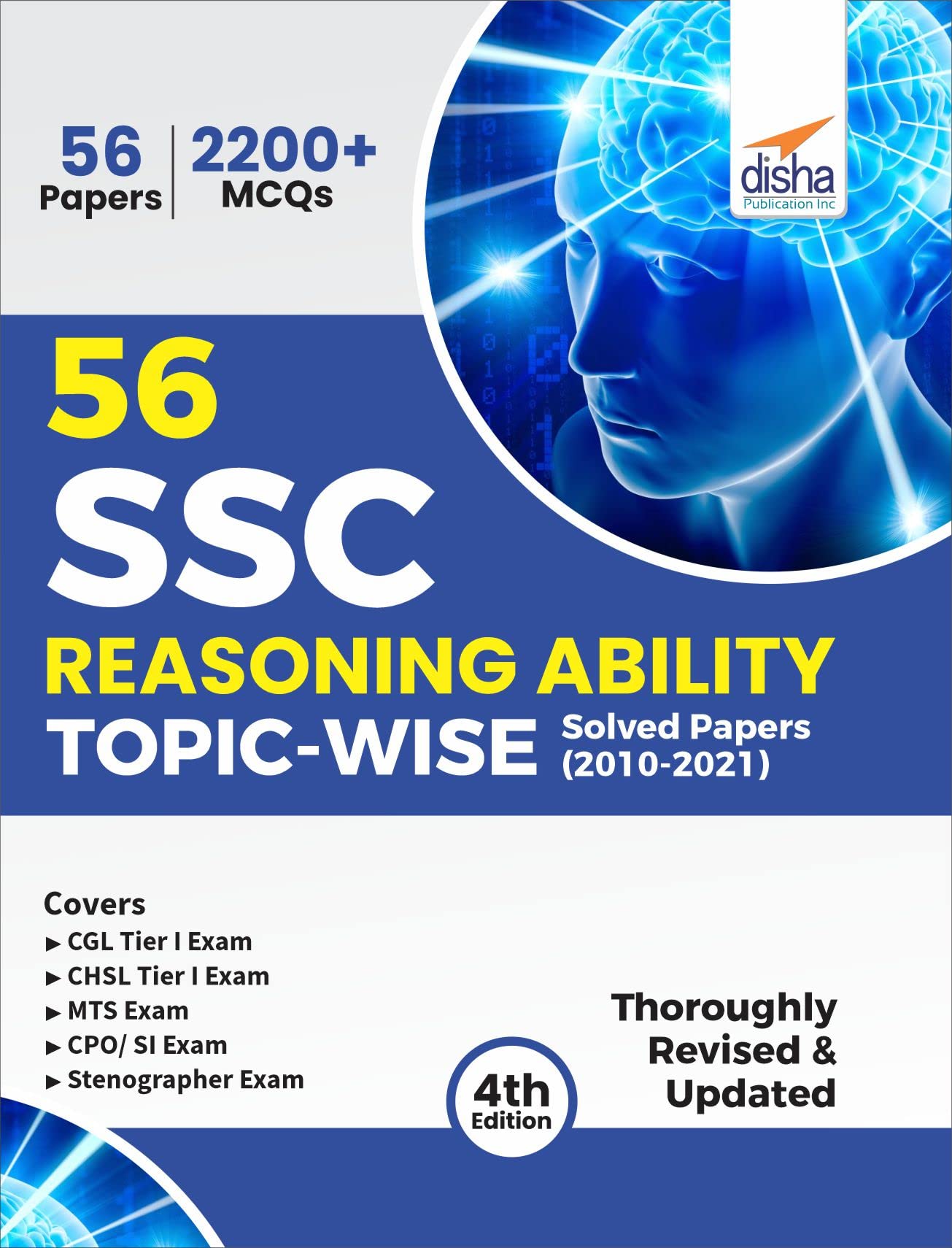 56 Ssc Reasoning Ability TopicWise Solved Papers (2010  2021)  Cgl, Chsl, Mts, Cpo 4Th Edition